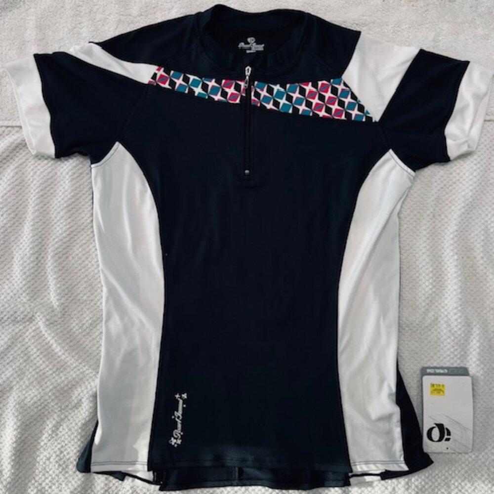 Women's Pearl Izumi Mountain Collection Cycling Jersey XL UPF50+ short sleeve